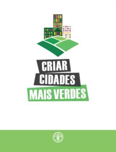 Capa da publicação da FAO: Criar cidades mais verdes