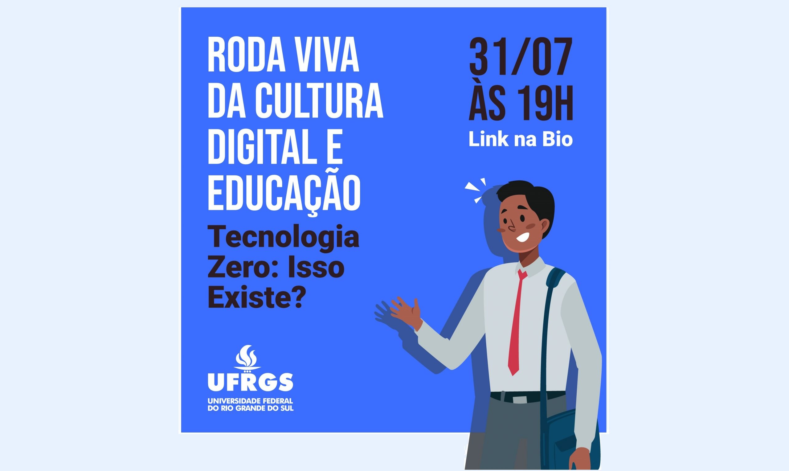 Live debate cultura digital e educação dia 31