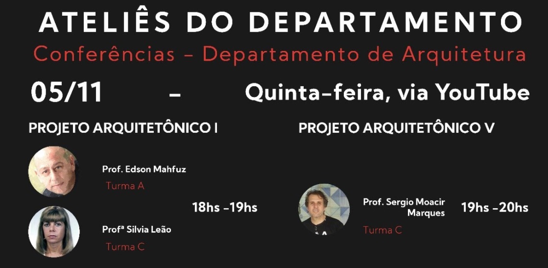 Conferências – Departamento de Arquitetura