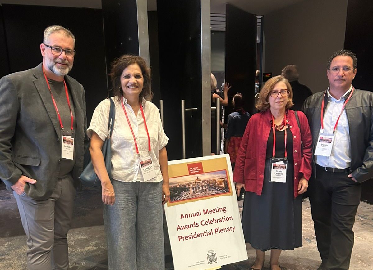 Docentes do PROPAR participam de congresso da Society of Architectural Historians, no México