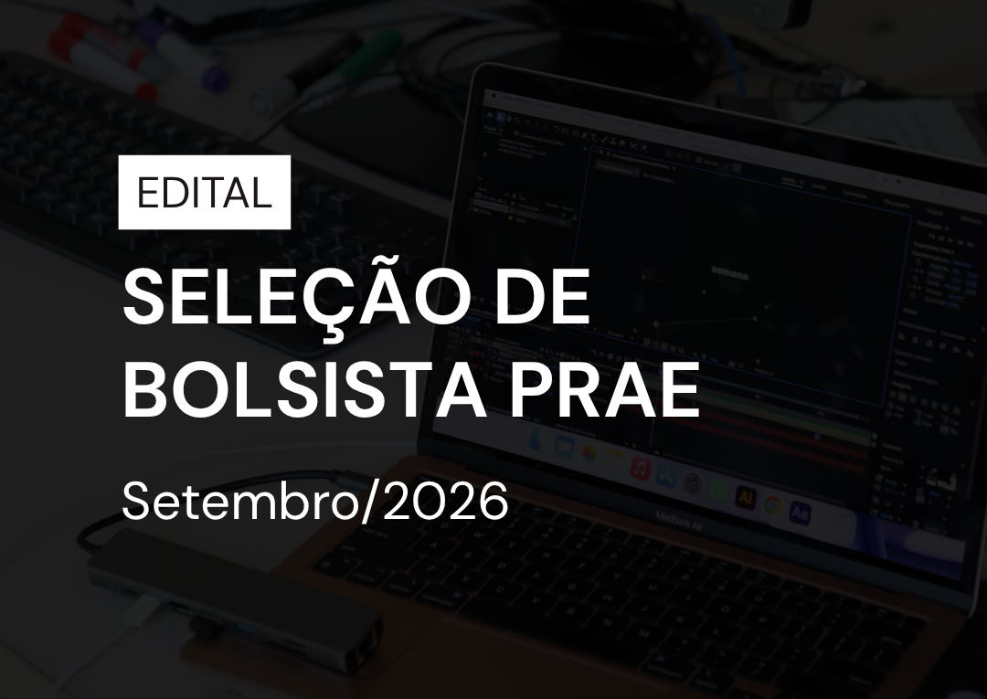 Seleção de Bolsista PRAE – Laboratório de Computação Gráfica