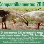 Compartilhamentos 2016: Processos Híbridos na arte contemporânea, dia 24/11 no Instituto Yvy Marayey.
