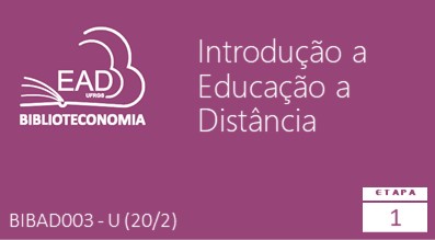 Primeira aula – Introdução a Educação a Distância
