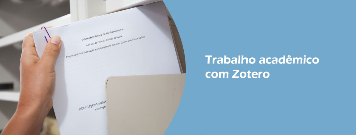 Formatação com Zotero