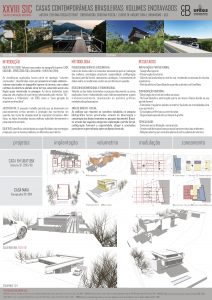 TONET, Stefânia; PICCOLI, Cristina. Casas contemporâneas brasileiras: Volumes Encravados. In Anais do XXVIII Salão de Iniciação Cientifica da UFRGS. Porto Alegre: UFRGS, 2016.