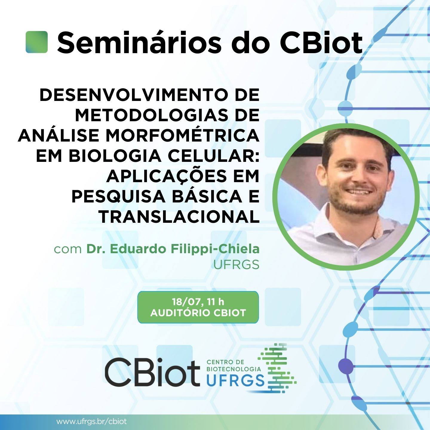 18/07/2025 - Prof. Dr. Eduardo Filippi Chiela 18/07/2025 - Prof. Dr. Eduardo Filippi Chiela