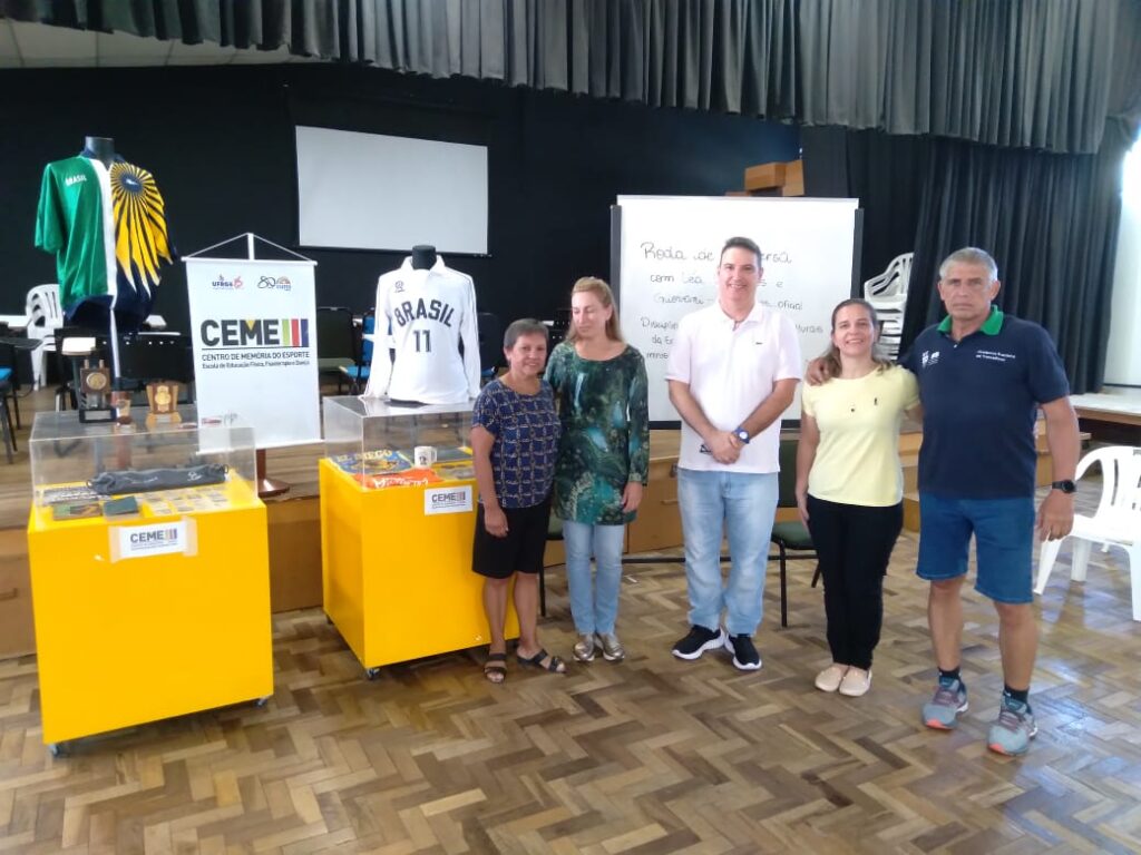 Léa Linhares, Profa. Janice Mazo, Giovani Art y Sports, Profa. Ana Maria Kich e Prof. Alexandre Nunes