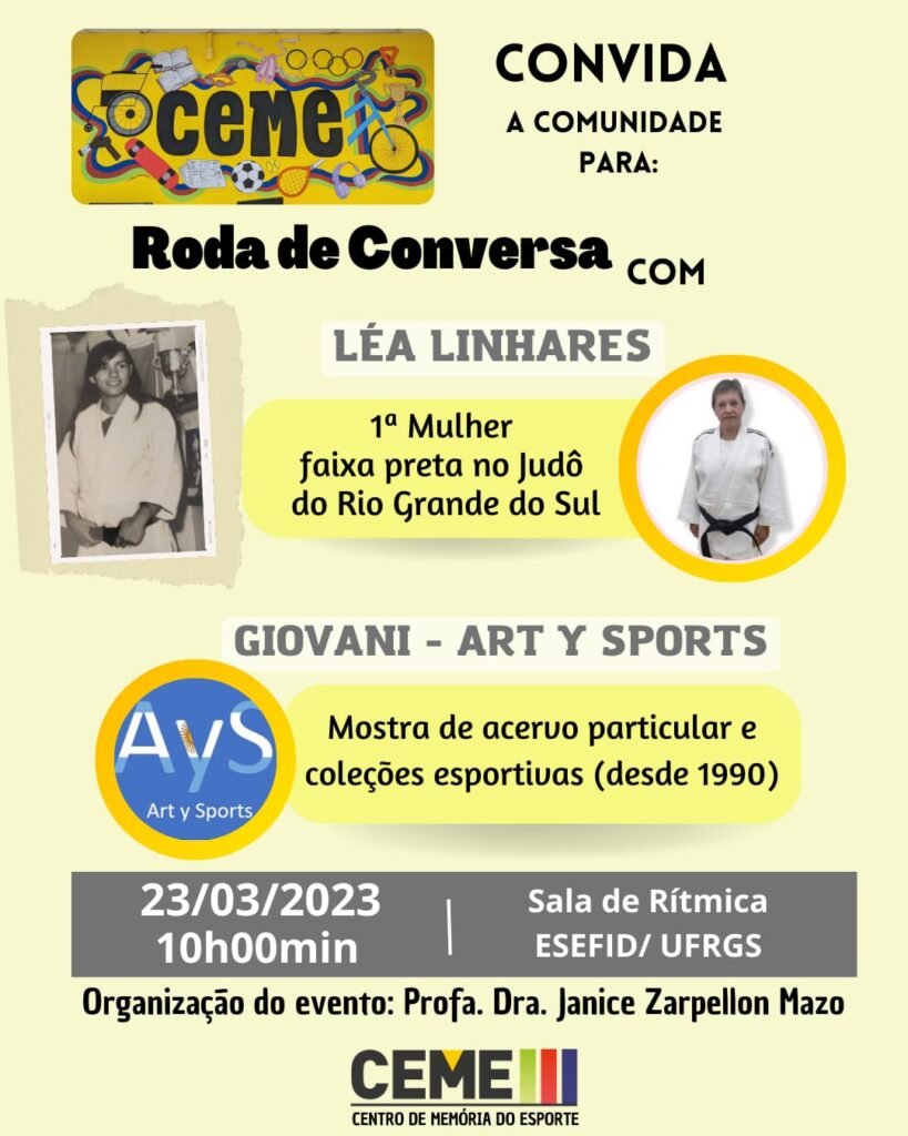 Flyer de divulgação do evento