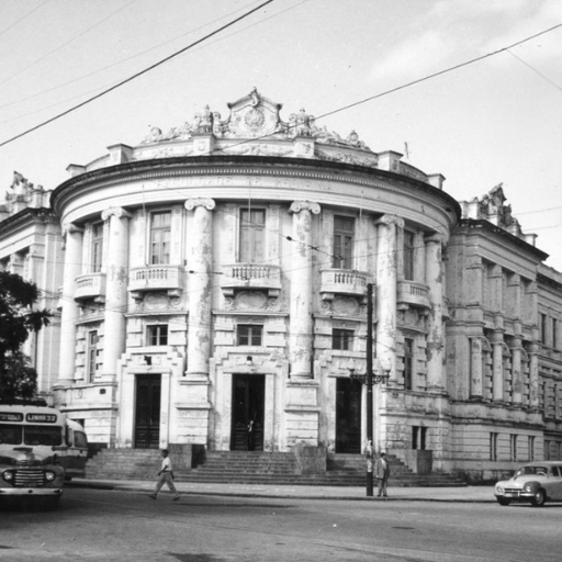 Antigo Prédio da Faculdade de Medicina da UFRGS, anos 1960 (aprox.)
Fonte: acervo Museu da UFRGS 2021