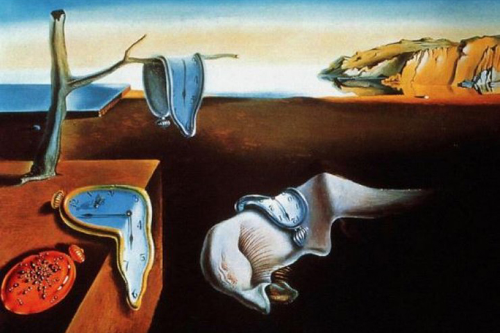 Quadro "A Persistência da Memória”, de Salvador Dalí