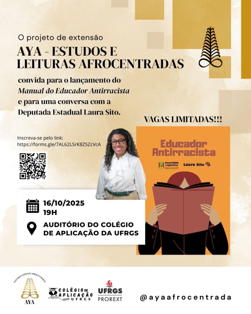 Projeto de Extensão - Aya Estudos e Leituras AfroCentradas Projeto de Extensão - Aya Estudos e Leituras AfroCentradas