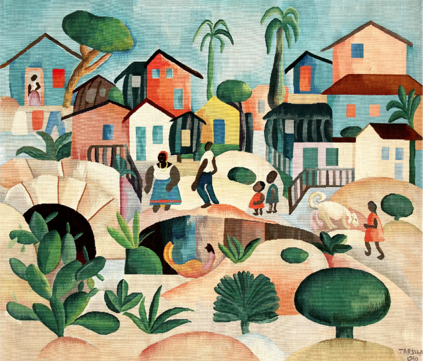 Tarsila do Amaral, Morro da favela, 1924