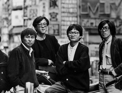 Fotos dos cineastas da esquerda para a direita: Wu Nien-jen, Hou Hsiao-hsien, Edward Yang, Chen Kuo-fu, e Jan Hung-tze.