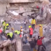 Escombros na Turquia depois do terremoto ocorrido em 6 de fevereiro de 2023.