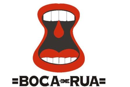 A imagem é uma ilustração de uma boca aberta gritando