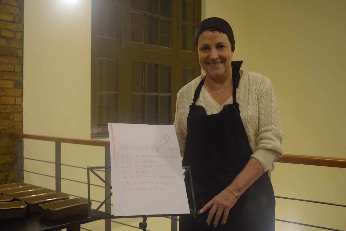 Vice-reitora Jane Tutikian e sua receita.