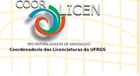 Logotipo COORLICEN. Coordenadoria das Licenciaturas da UFRGS.