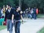 Não podiam faltar jovens punks