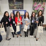 Algumas das docentes da EA que estiveram no encontro