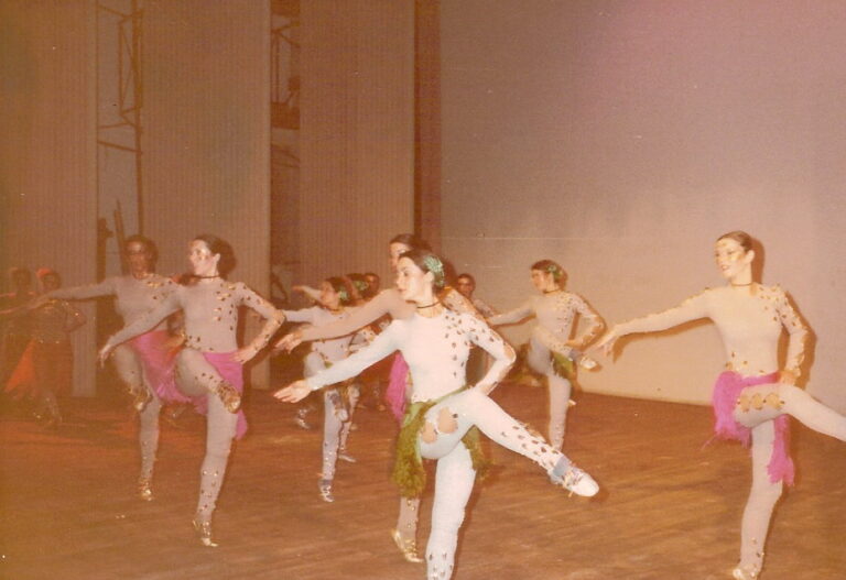 Bailarinas da Escola de dança João Luiz Rolla