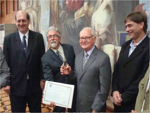 Professores Eméritos Otto Carlos Koller e Fernando Irajá Félix de Carvalho