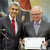 Professores Eméritos Otto Carlos Koller e Fernando Irajá Félix de Carvalho