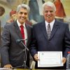 Professores Eméritos Otto Carlos Koller e Fernando Irajá Félix de Carvalho