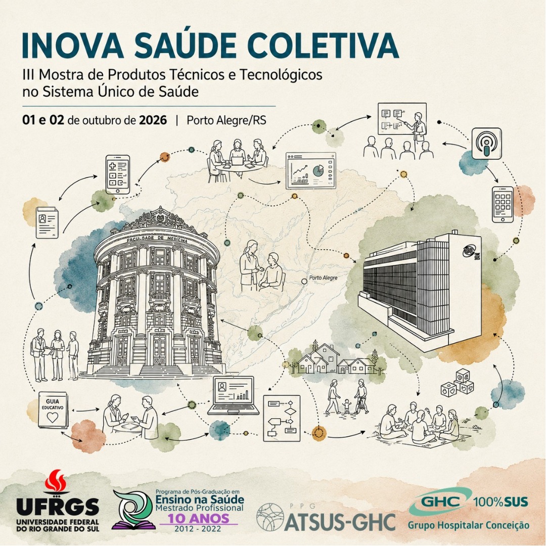 Estão abertas as inscrições para o Inova Saúde Coletiva – III Mostra de Produtos Técnicos e Tecnológicos no Sistema Único de Saúde