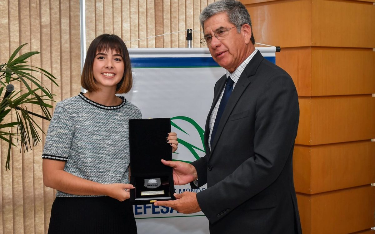 Rafaela Pinto Serpa, classificada em segundo lugar no concurso – Foto: divulgação