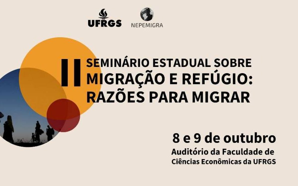 FCE recebe Festival de Sabores em seminário sobre migração e refúgio