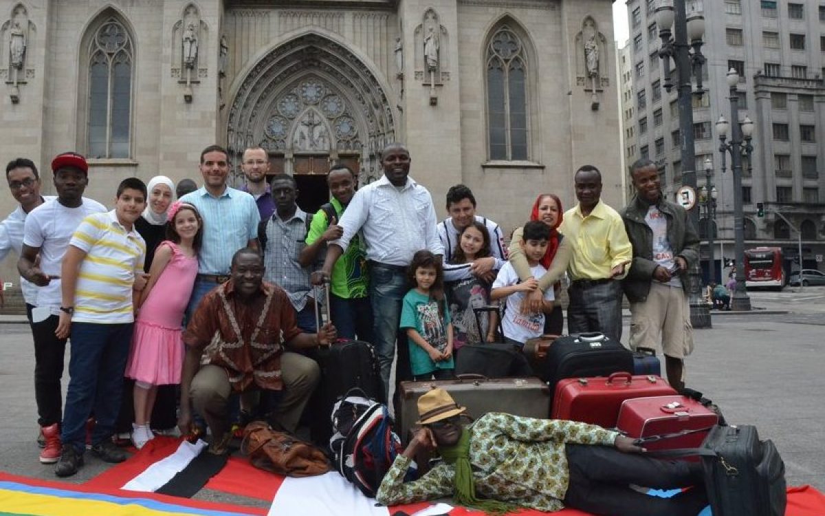 Refugiados residentes em São Paulo. Foto: ACNUR/L. Leite