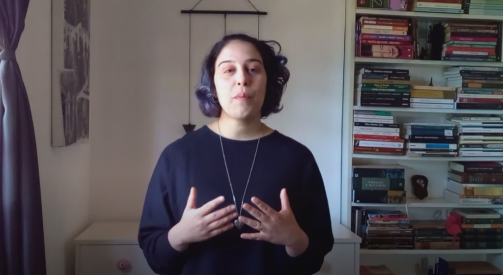 “Uns braços” e “Um apólogo”, com Bruna Nunes