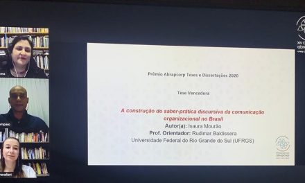 Comemoração dupla: tese e dissertação do GCCOP são premiadas no XIV Congresso Abrapcorp