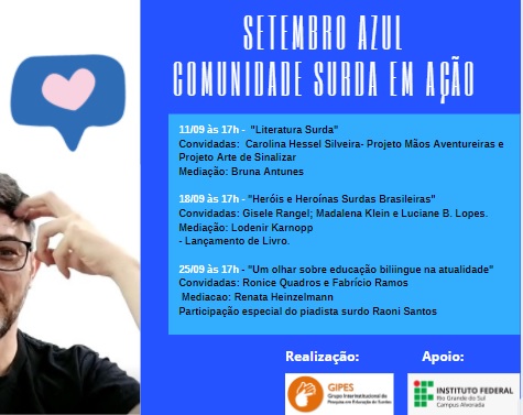 Setembro Azul - Comunidade Surda em Ação