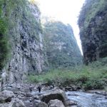 <font size="4"><strong>Field survey in canyon river</strong></font>