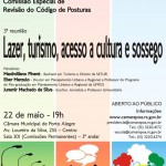 Revisão do Código de Posturas de Porto Alegre: reunião discute lazer, turismo, acesso à cultura e sossego