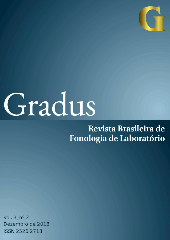 Capa do v. 3 n. 2 (2018) da Revista Gradus