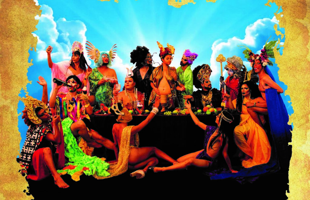 NoiteSuja Santa Ceia Grafia Drag