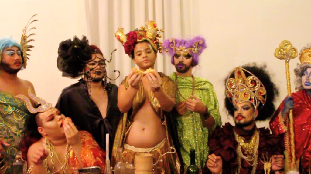 NoiteSuja Santa Ceia Grafia Drag