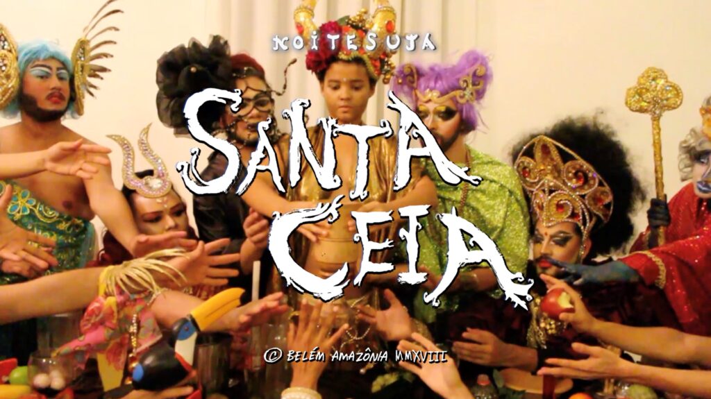 NoiteSuja Santa Ceia Grafia Drag