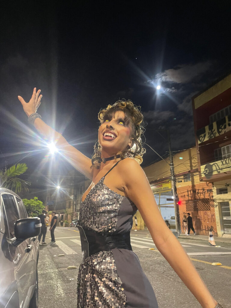 Tiffany Plazza Grafia Drag maquiagem com propósito