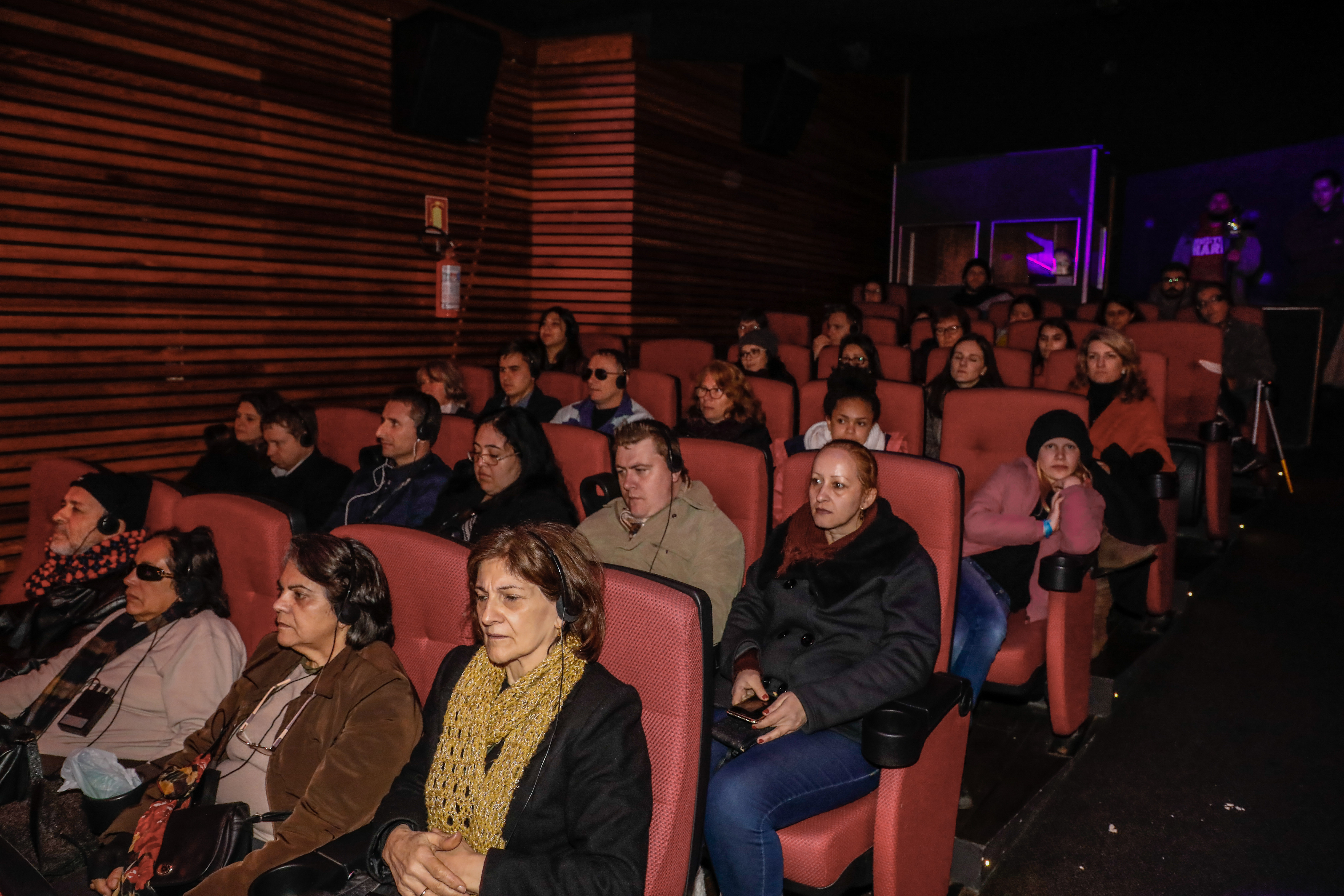 Na 46ª edição do Festival de Cinema de Gramado, foram exibidos 12 filmes com recursos de acessibilidade. Foto: Cleiton Thiele/Pressphoto