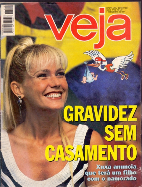 Xuxa na revista Veja