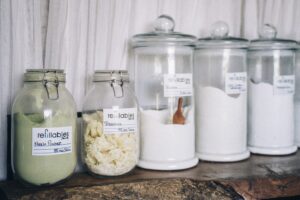 Potes para armazenamento de alimentos