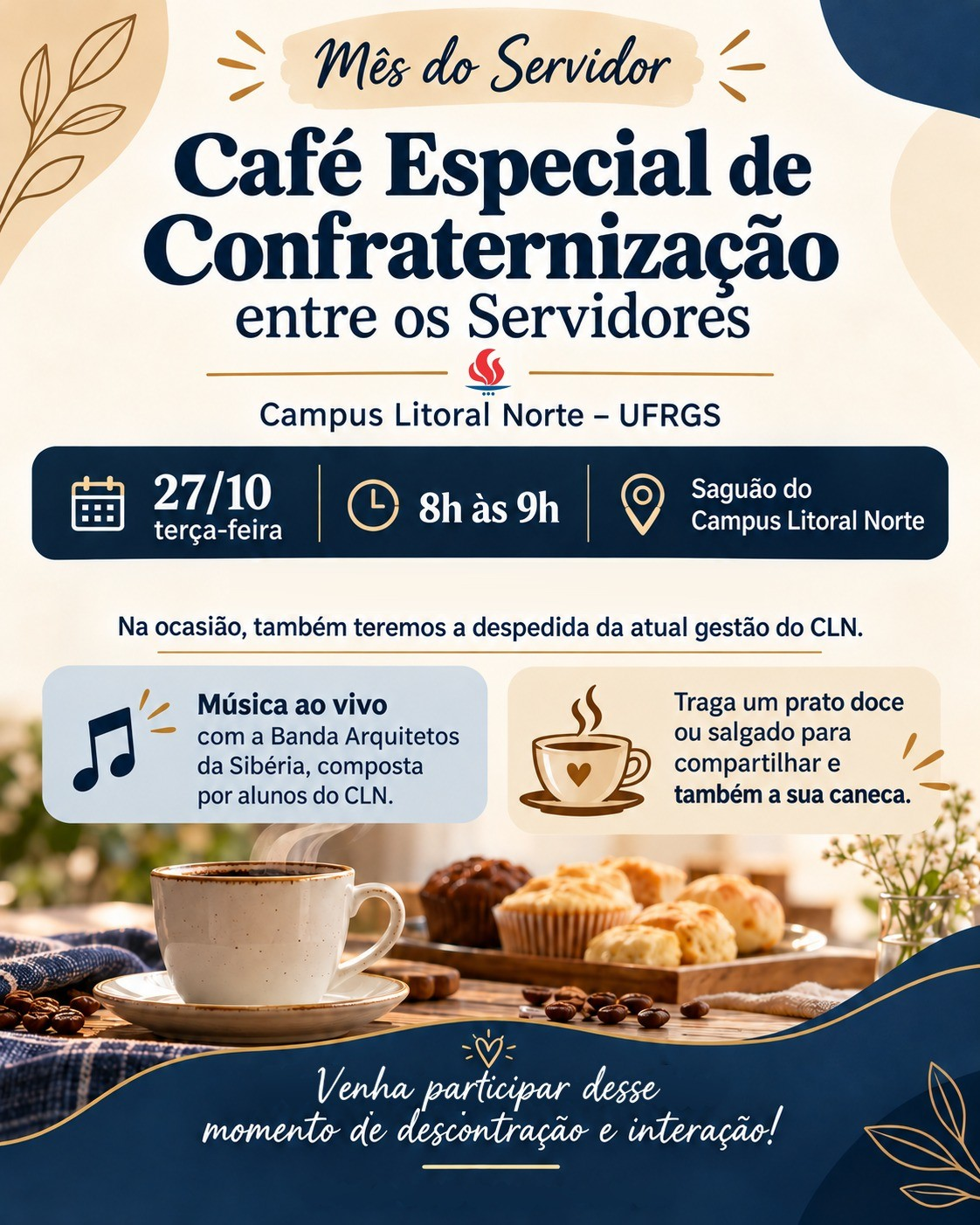 Café Especial de Confraternização entre os Servidores