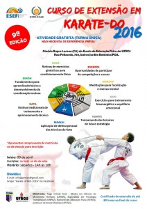 Karatê UFRGS 2016