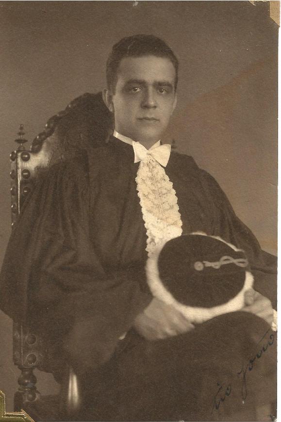 Formatura de Jorge Braga Niemeyer em 1937