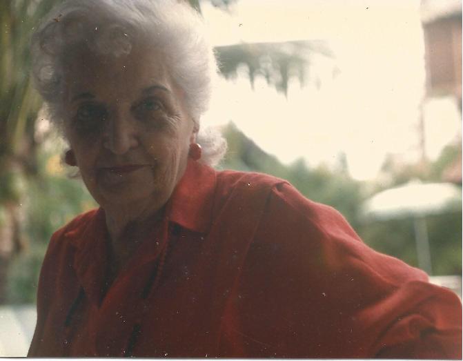 Lucy da Rocha Niemeyer, cerca de 1990
