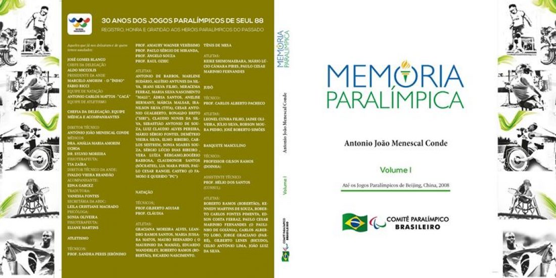 Livro “Memória Paralímpica”