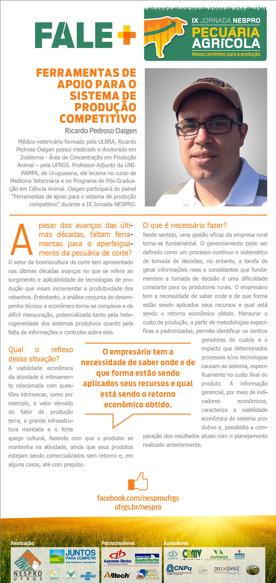 Ferramentas de apoio para o sistema de produ&ccedil;&atilde;o competitivo